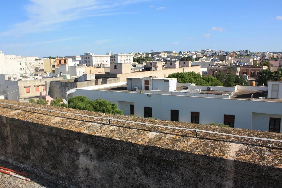 Casarano Vista Ad Est Dal Terrazzo Della Scuola