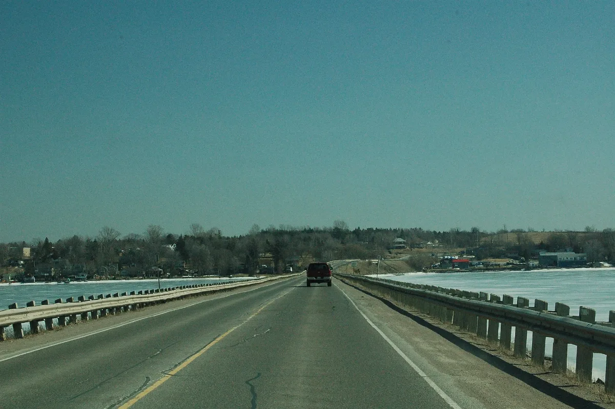 Causeway Across Chemong Lake Panoramio