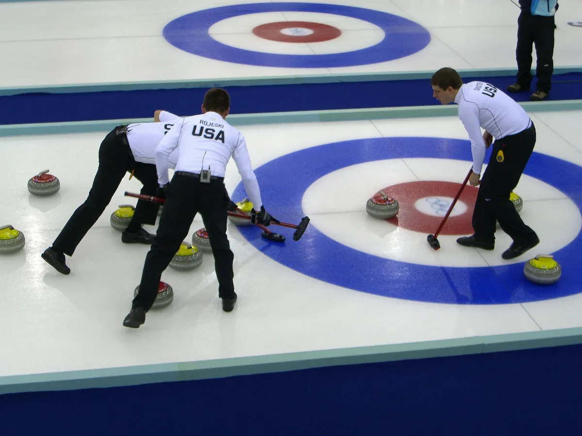 Curling Torino 2006 Pinerolo Palaghiaccio Scena2