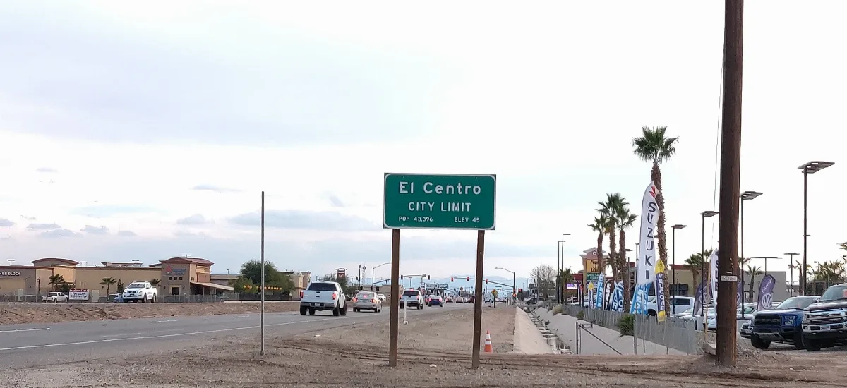 El Centro City Limits