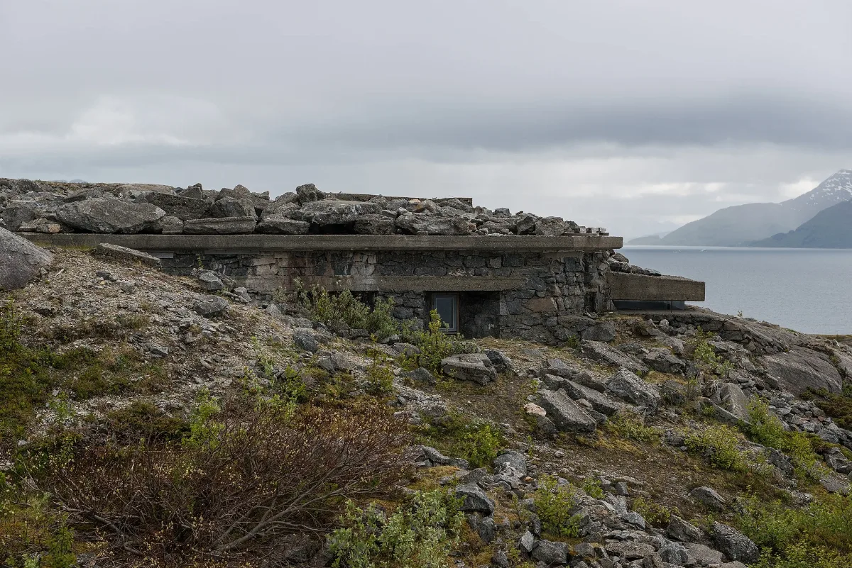 Grønsvik Kystfort, North View 20150607 1