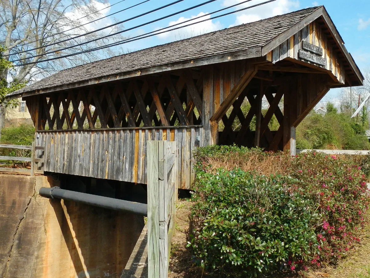 Horace King Memorial Bridge; Langdale Historic District; Valley, Alabama