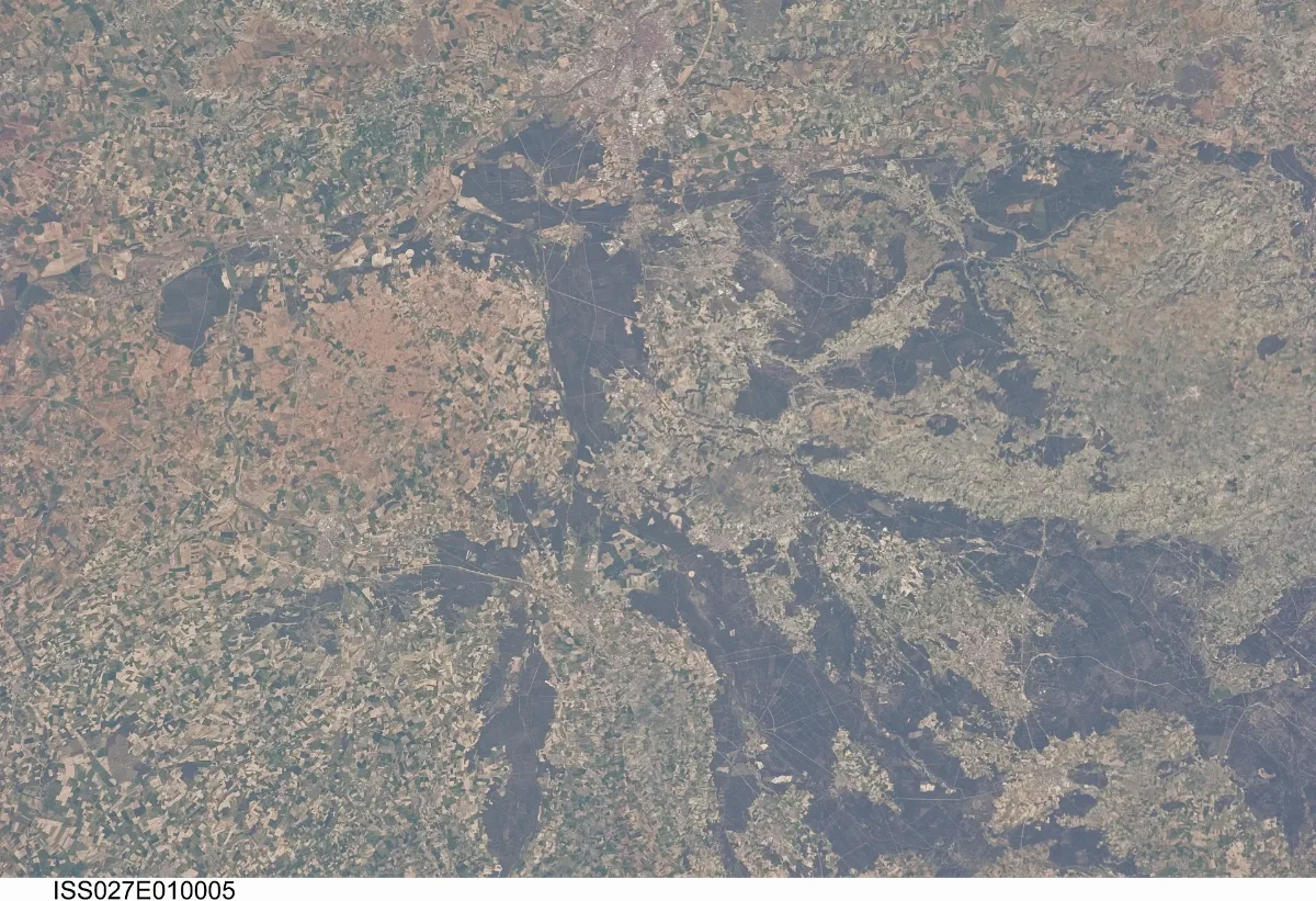 Iss027 E 10005 View Of Spain
