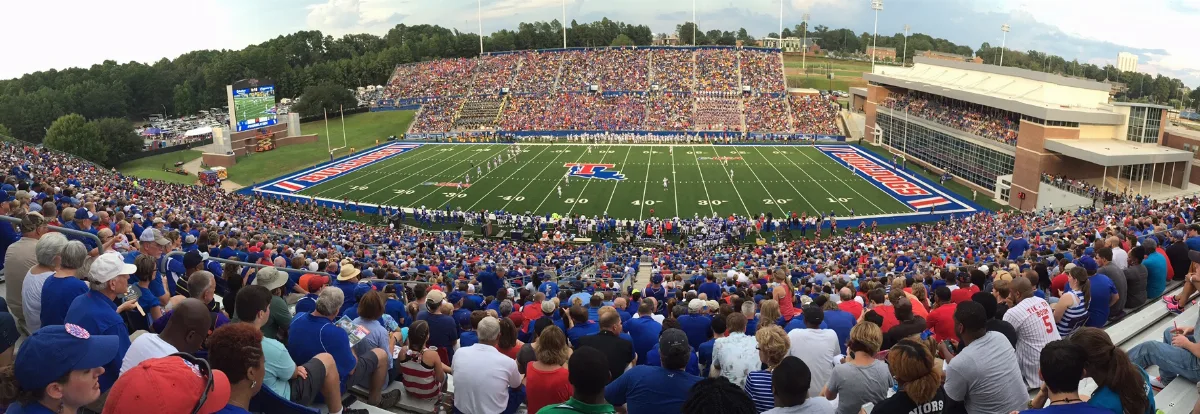 Joe Aillet Stadium, Louisiana Tech Bulldogs, Ruston, Louisiana