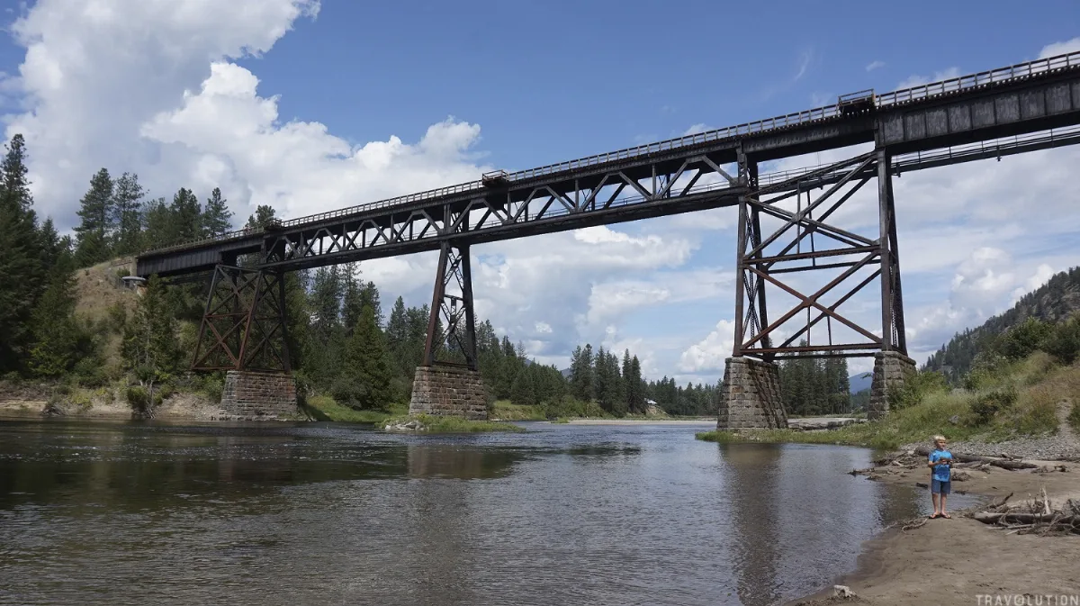Kettle River Railway Bridge, Grand Forks, British Columbia