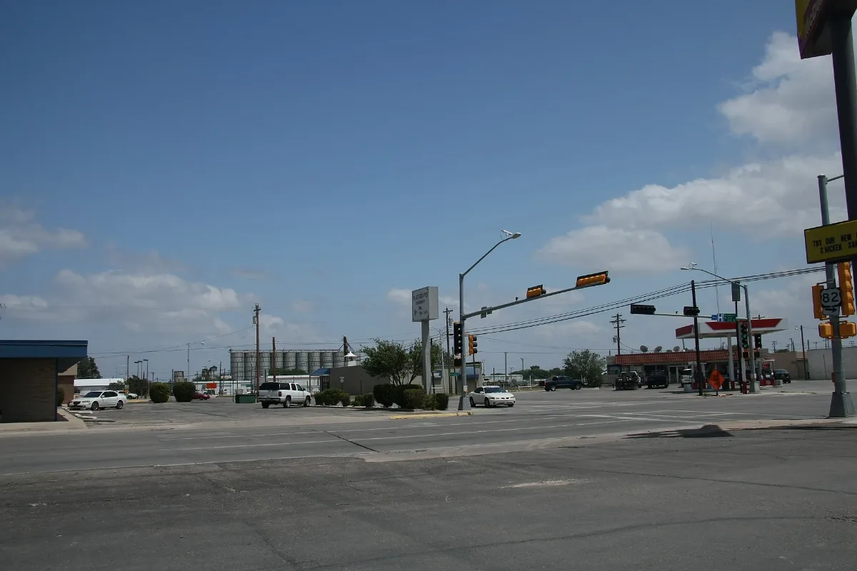 Kreuzung In Lovington, New Mexico