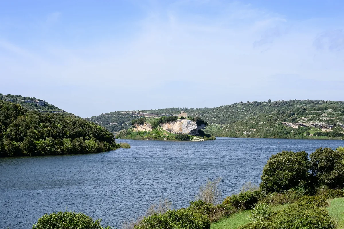 Lago Is Barrocus Sardinia Italy 02
