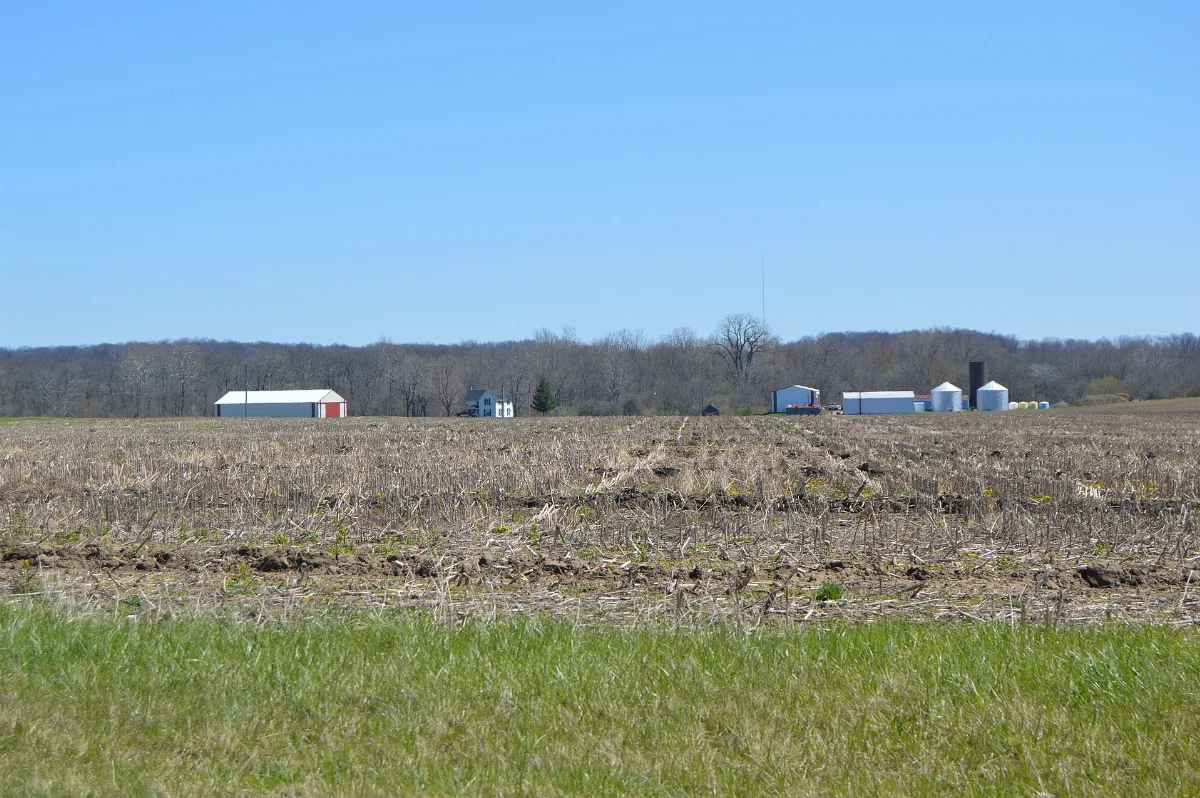 Perry Township Stubble Field On 41