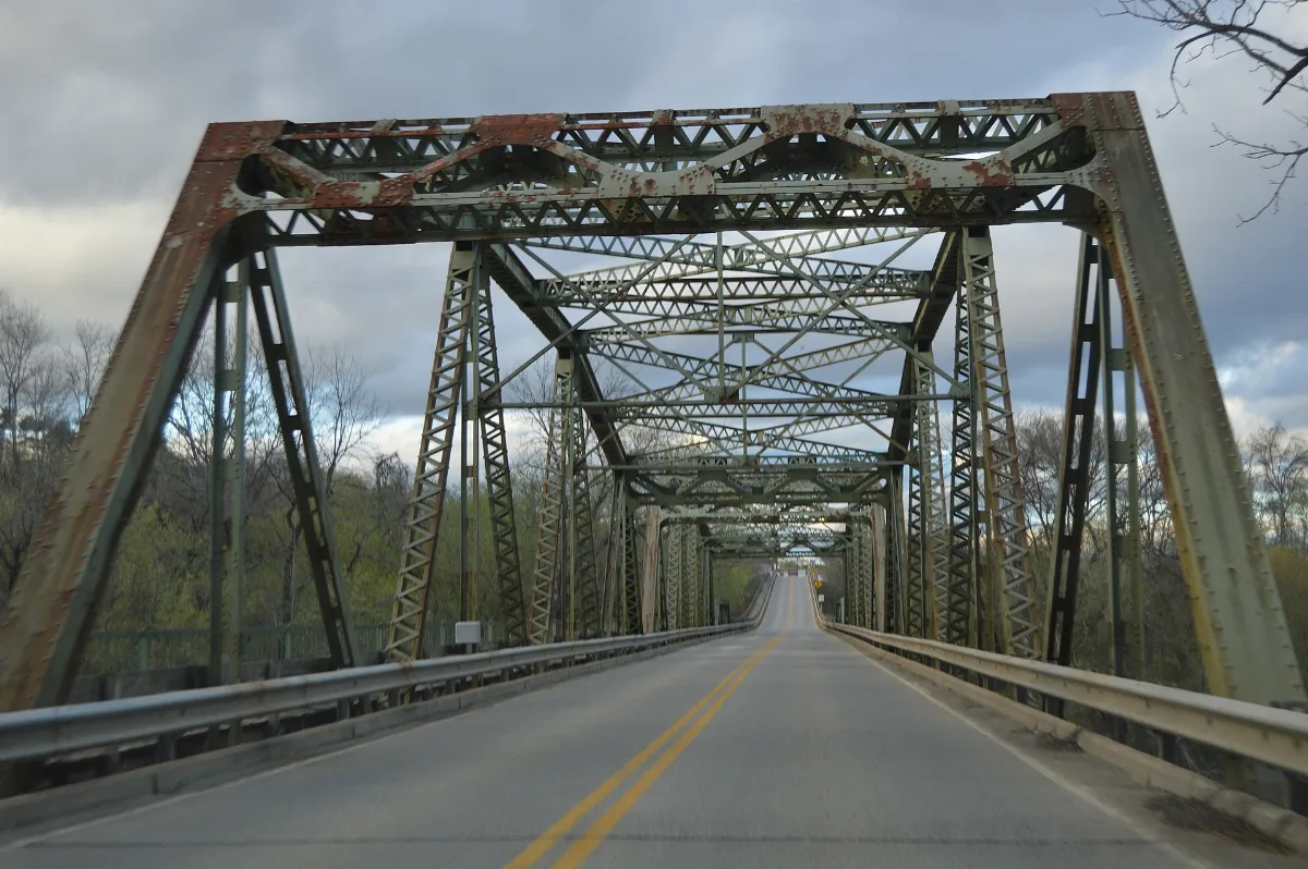 Roanoke River Bridge At Altavista