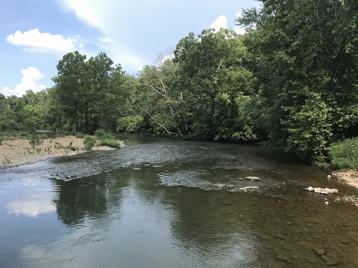 South Fork River At Kia Kima Scout Reservation