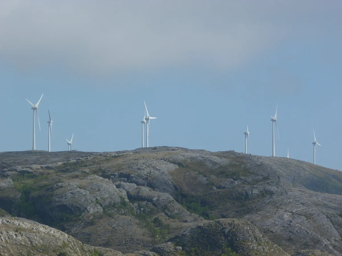 Wind Turbines Bessaker, Norway